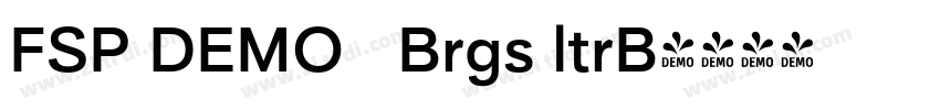 FSP DEMO   Brgs ltrB字体转换